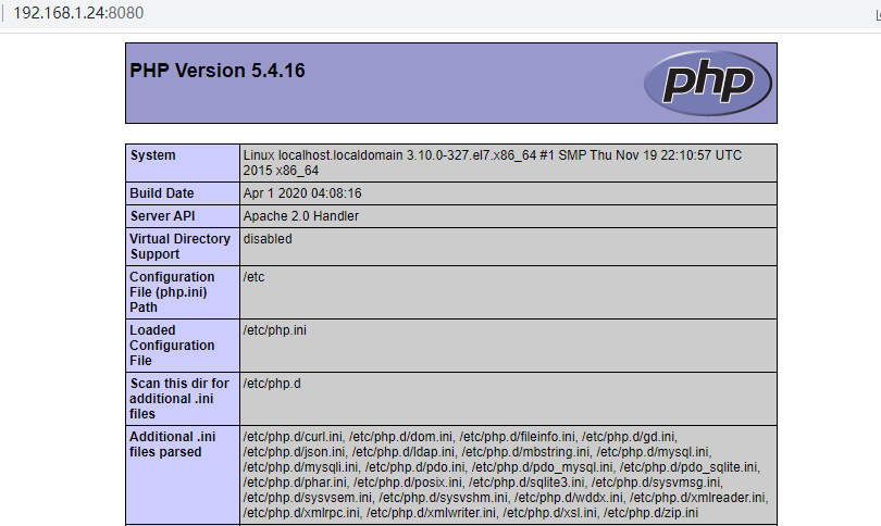 修改apache端口的效果