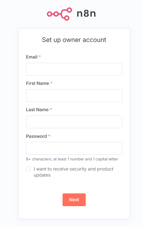 设置自己的用户名和密码